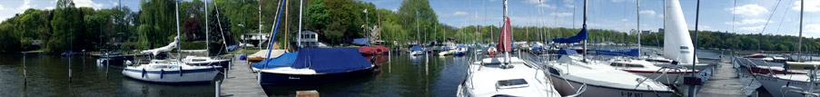 Foto: Panorama unseres Stegs