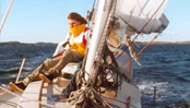 Foto: Viel Wind auf See