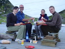 Foto: der Crew schmeckt es natürlich