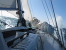 Foto: Stropp fliegt über die (Eerie-) See, nach Anholt