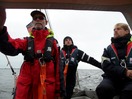 Foto: Auch schlechtes Wetter schreckt den Seemann nicht...